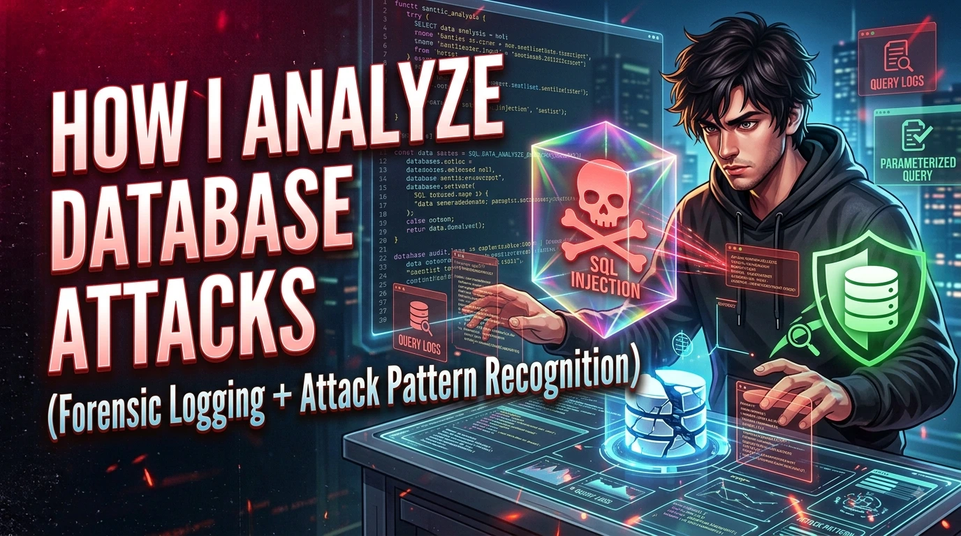How I Analyze Database Attacks