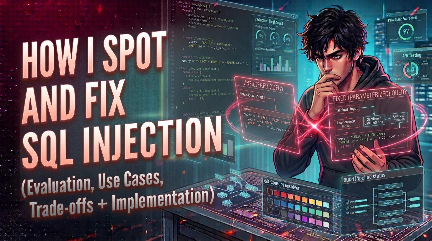 SQL injection attack diagram showing malicious query injection