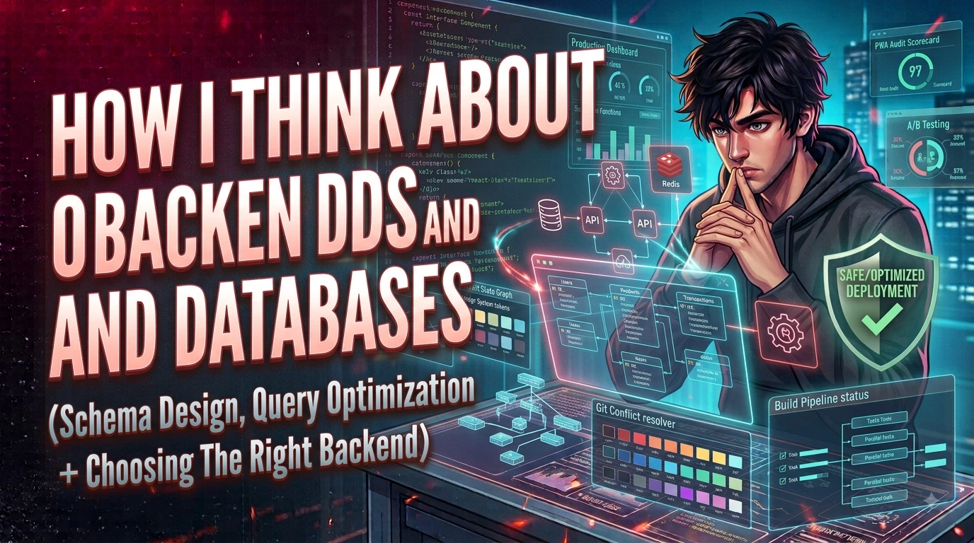 Backend and database layer showing ORM and query path