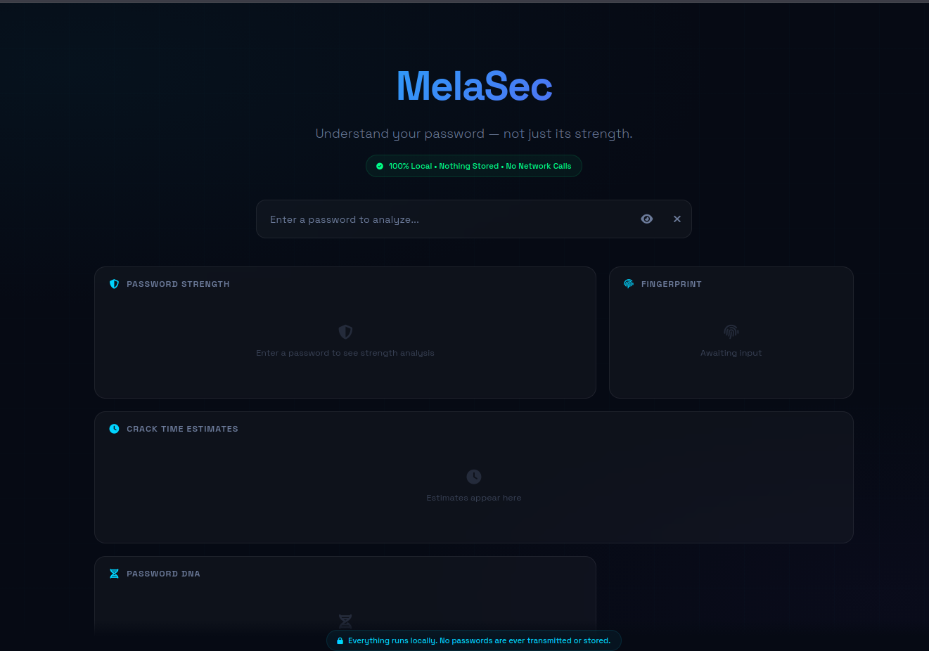 MelaSec screenshot